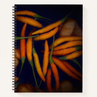 Some Like It Hot Orange Paprika Notizbuch
