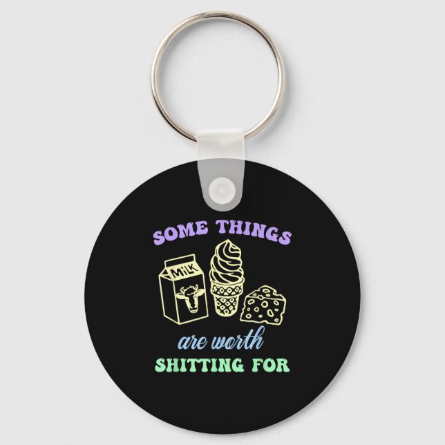 Some Things Are Worth Ting For Funny Apparel  Schlüsselanhänger (Vorderseite)