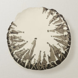 Some Zeitgeist — Core Collection (Diptych) Rundes Kissen