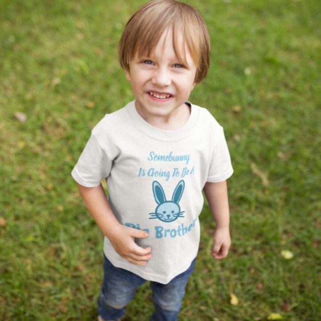 Somebunny Is Going To Be A Big Brother Kleinkind T-shirt (Von Creator hochgeladen)