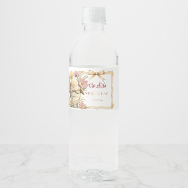 Somebunny is Turning One Food & Beverage Label (Vorderseite)