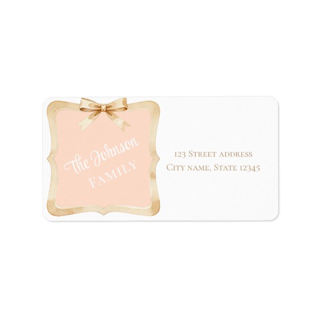 Somebunny is Turning One Return Address Labels Adressaufkleber (Vorne)