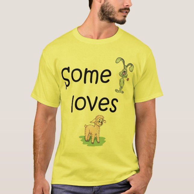 Somebunny Liebe-Mutterschaf (pics) T-Shirt (Vorderseite)