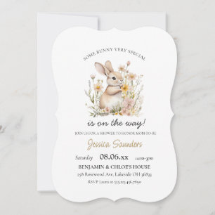Somebunny Special Wildblumen Frühjahrsdusche Einladung