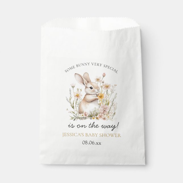 Somebunny Special Wildblumen Frühjahrsdusche Geschenktütchen (Vorderseite)