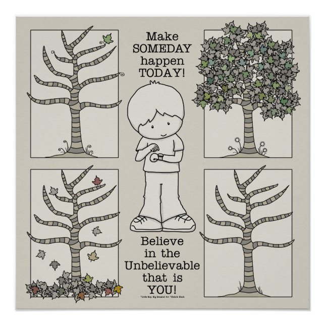 Someday Poster (Vorderseite)