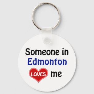 Someone in Edmonton loves me Schlüsselanhänger