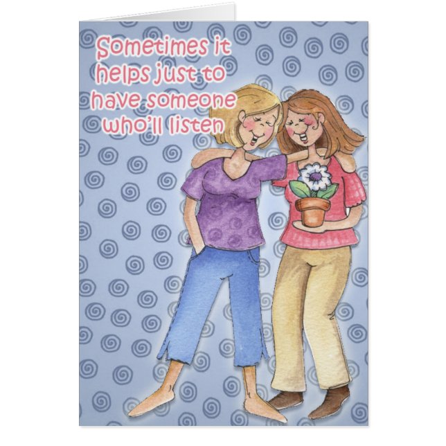 Someone Who'll Listen (Vorne)