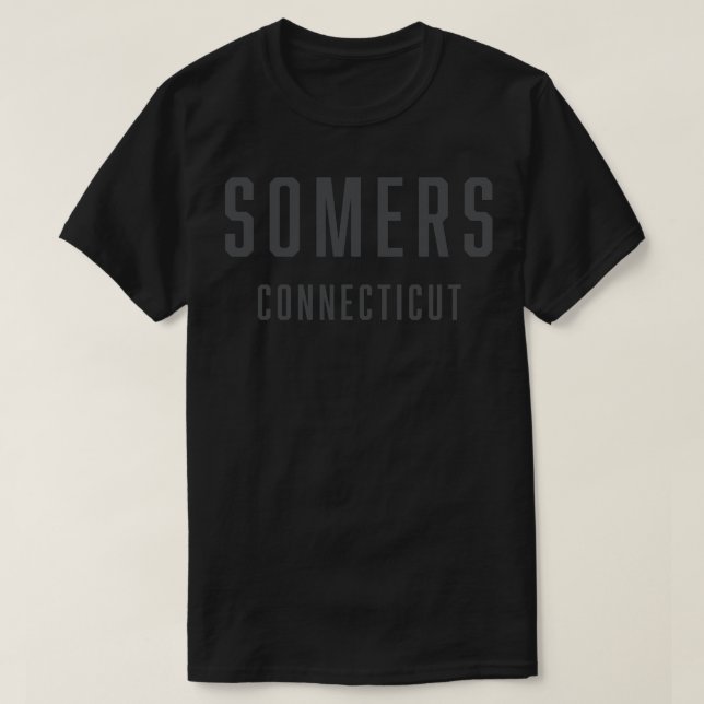 Somers Connecticut TShirt (Design vorne)