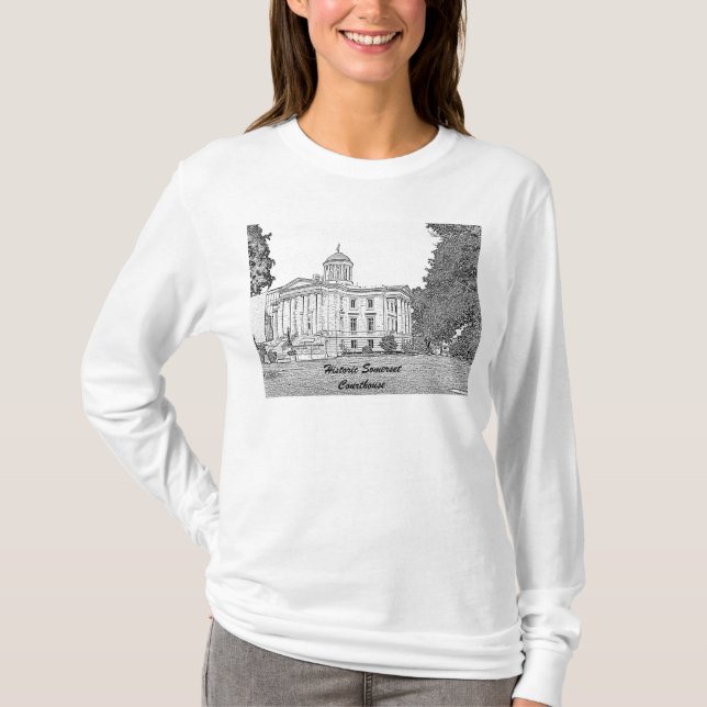 Somerset- CountyGerichtsgebäudebleistift 1, T-Shirt (Vorderseite)