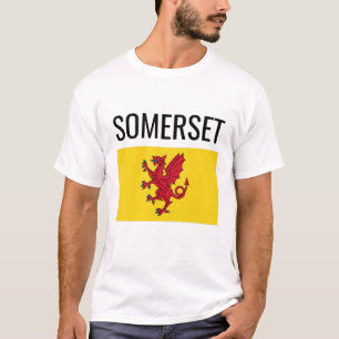 Somerset // English Landkreis Flag T-Shirt