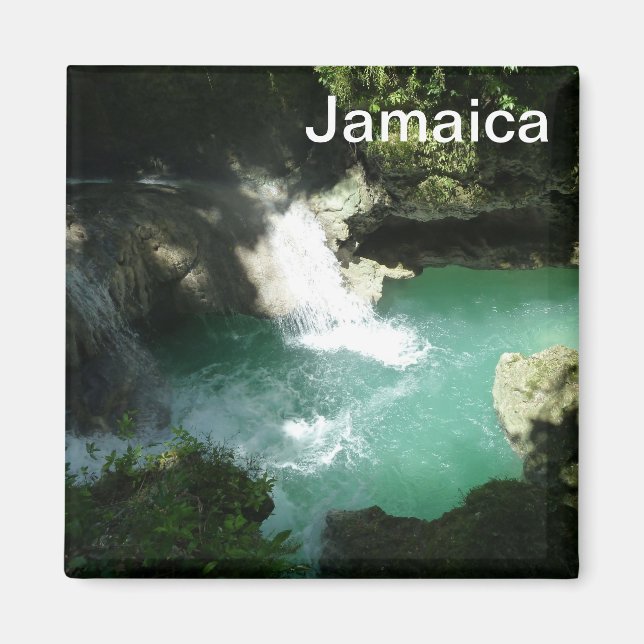 Somerset Falls Jamaïque Photo Magnet Cascade (Devant)