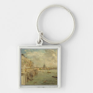 Somerset-Haus-Terrasse von Waterloo-Brücke, c.181 Schlüsselanhänger