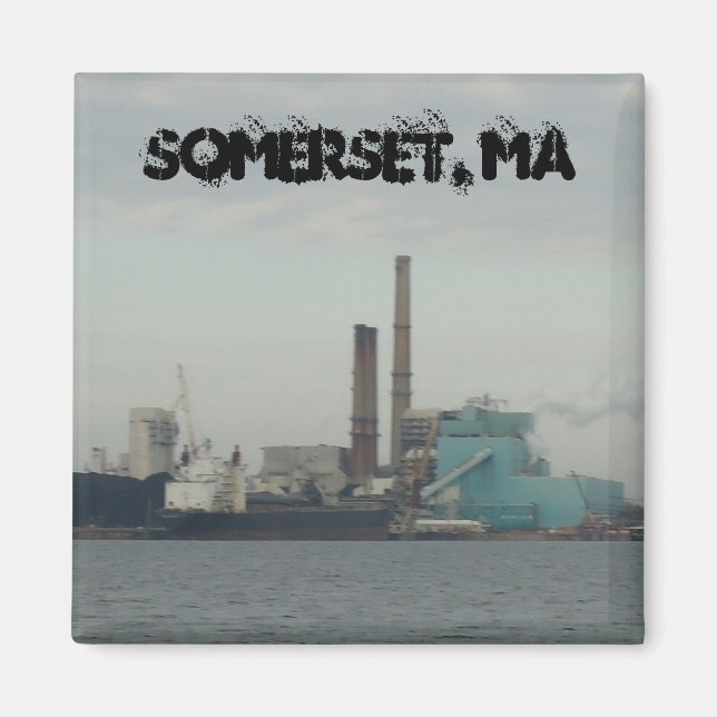 Somerset, MA Magnet (Vorne)