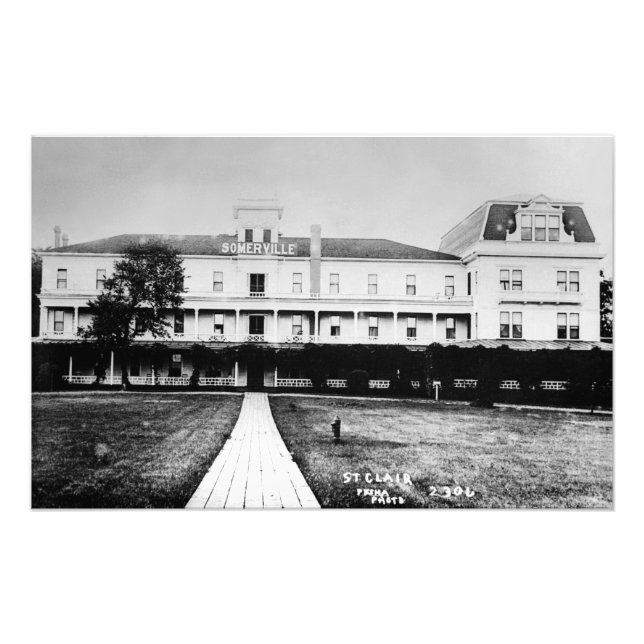 Somerville Hotel St. Clair Michigan Louis Pesha Fotodruck (Vorne)