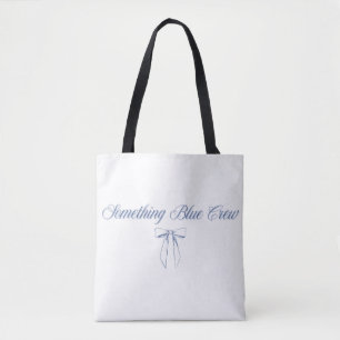 Something Blue Crew Design   Blaues Band für die H Tasche