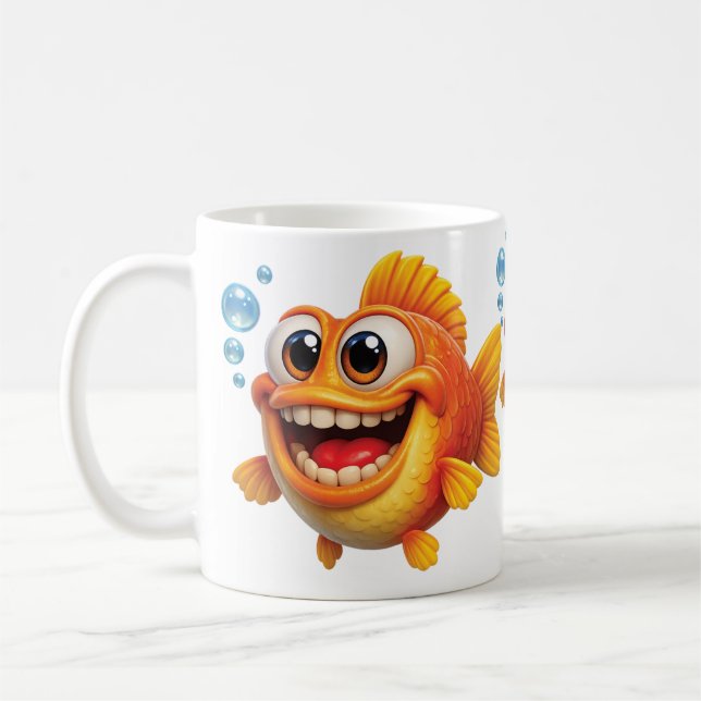 Something Fishy Going On Kaffeetasse (Links)