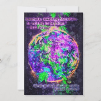 Something Incredible to Be Known Feiertagskarte