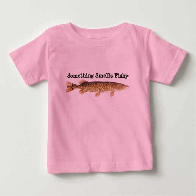 Something Smells Fishy Apparel Baby T-shirt (Vorderseite)