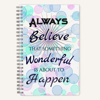 Something Wonderful Spiral Notebook Journal Notizbuch