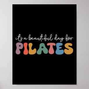 Sommas Yoga Retro-Pilates-Liebhaber-Inderktor-Work Poster