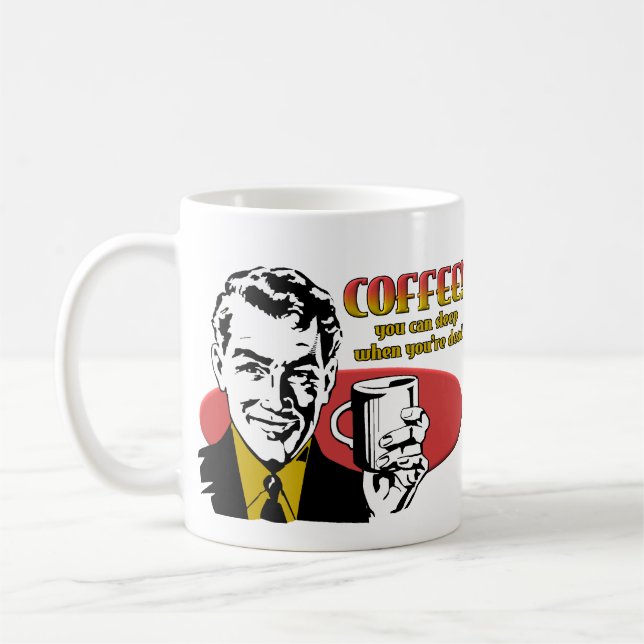Sommeil de café quand vous êtes tasse complètement (Gauche)
