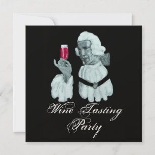 SOMMELIER WEINPROBE-PARTY ,Weißer Champagner Einladung