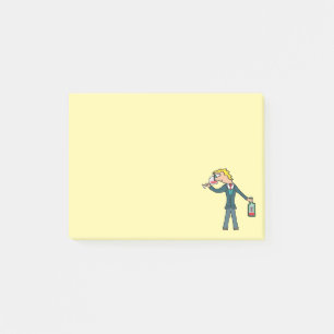 Sommelier-Weinverkostung Post-it Klebezettel