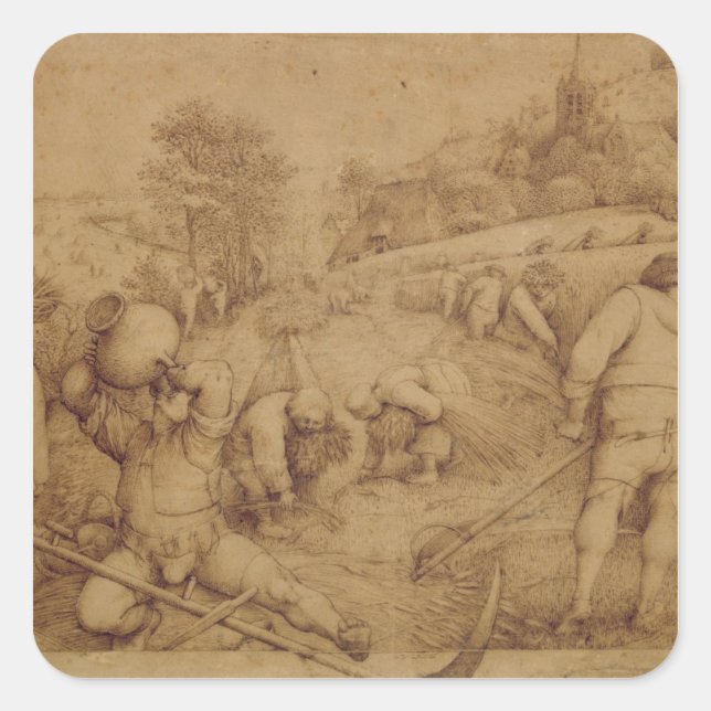 Sommer 1568 quadratischer aufkleber (Vorderseite)