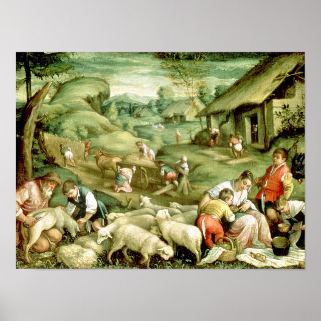 Sommer, 1570-80 poster (Vorne)