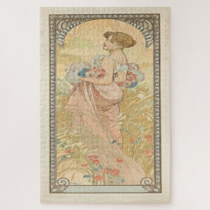 Sommer 1900: Ein Jugendstil von Mucha