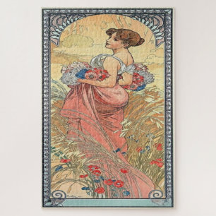 Sommer 1900: Ein Jugendstil von Mucha