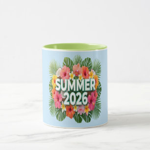 Sommer 2026 Tropisches Paradies Strand-Vibe Tasse