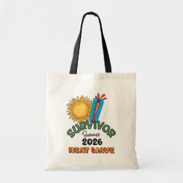 Sommer 26 Hitzewelle Budget-Tasche Tragetasche