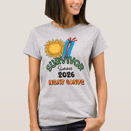 Sommer 26 Hitzewelle Damen Basic T-Shirt