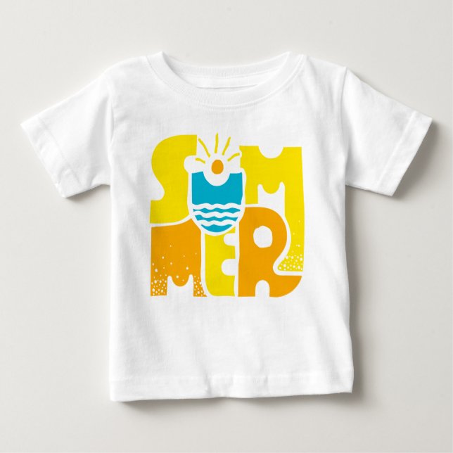 Sommer 2 baby t-shirt (Vorderseite)