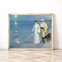 Sommer Abend am Strand in Skagen, P.S. Kroyer