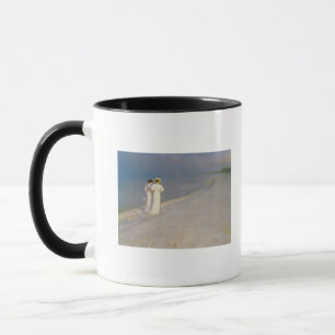 Sommer-Abend auf dem Skagen südlichen Strand Tasse