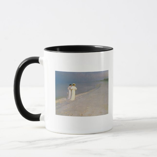 Sommer-Abend auf dem Skagen südlichen Strand Tasse (Links)