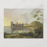Sommer Abend (Burg Caernarvon) c.1764-65 (Öl)