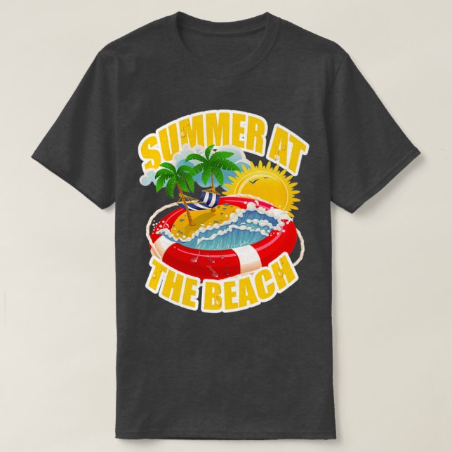 Sommer am Strand 2 T-Shirt (Design vorne)