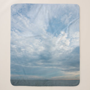 Sommer am Strand mit Sonnenuntergang Himmel. Kopie Sherpadecke