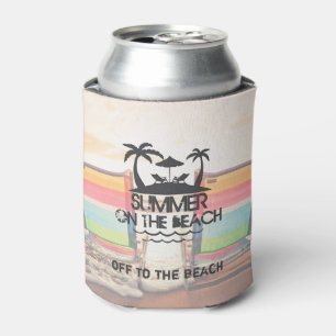Sommer am Strand  Personalisiert Dosenkühler