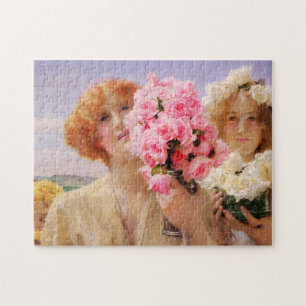 Sommer-anbietenpuzzlespiel Lawrence Alma Tadema