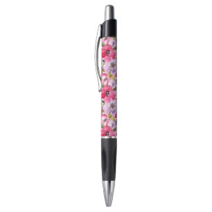 Sommer-Aquarell-Blumenmuster Kugelschreiber