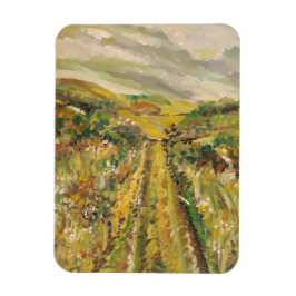 Sommer auf den Hügeln Magnet