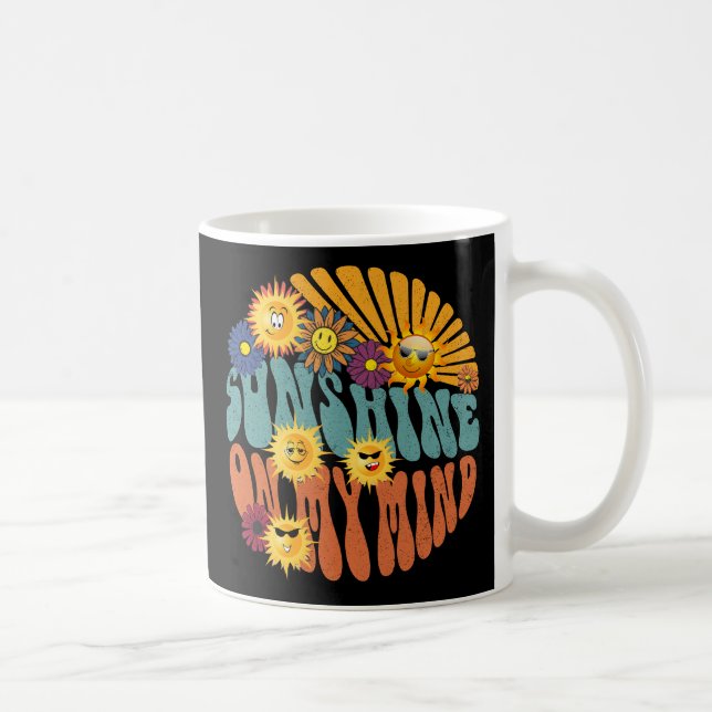 Sommer auf meinem Kopf Kaffeetasse (Rechts)