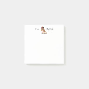 Sommer Basset Hound Post-it Klebezettel