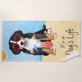 Sommer Bernese Gebirgshund Strandtuch