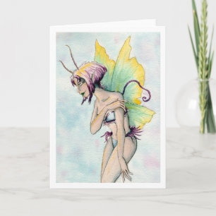 "Sommer-Blinzeln" leere Gruß-Karte Karte